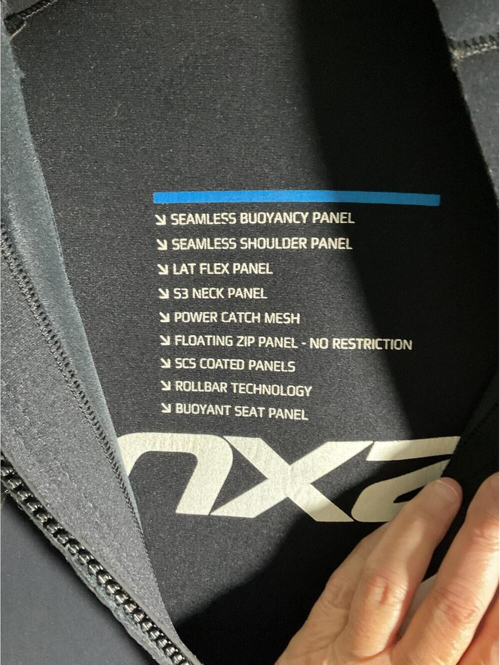 2XU C:1 Women's Comp Full Wetsuit Black/Blue L - Picture 11 of 13